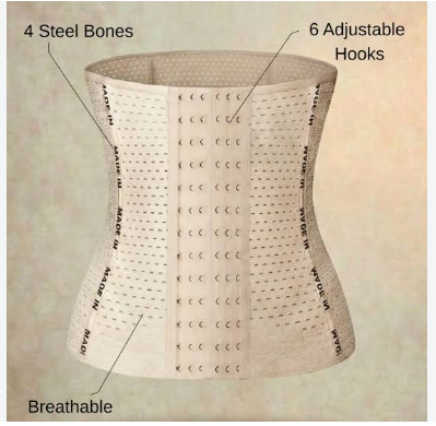 Breathable Waist Trainer Cincher Belt – Instant Slimming & Core Support